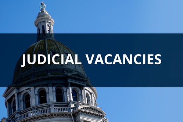 Judicial Vacancy Announcements from the CBA