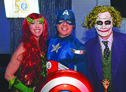 DBA Immediate Past President Janet Drake, John Albertsen, and CBA/DBA Executive Director Patrick Flaherty.