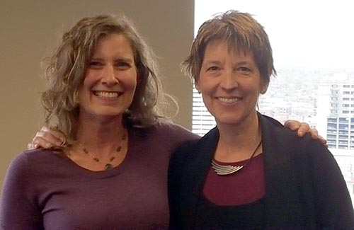 Michele Clark and Karen Kishbaugh.